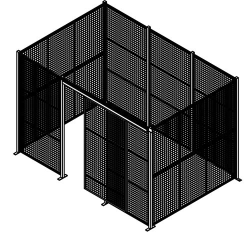 Wire Mesh Partition Kits SPOC Demo