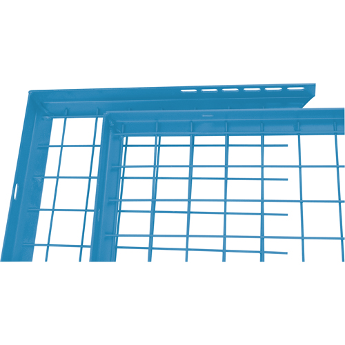 Wire Mesh Partition Components - Adjustable Filler Panels SPOC Demo