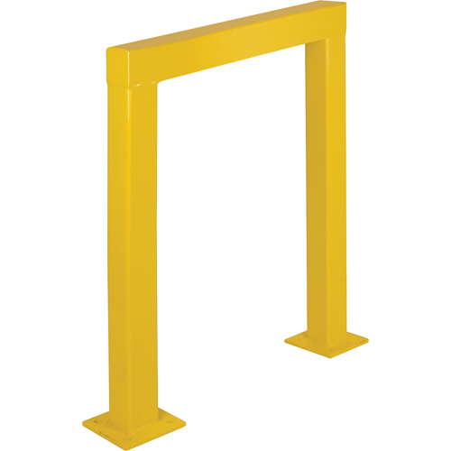 Safety Guards, 3' W x 3.5' H, Yellow SPOC Demo