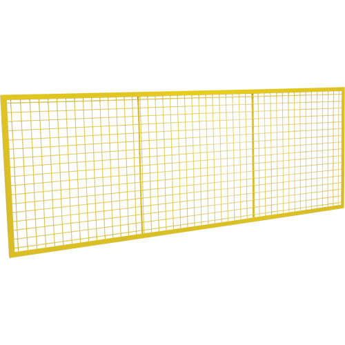 Wire Mesh Partition Components - Panels, 3' H x 8' W SPOC Demo