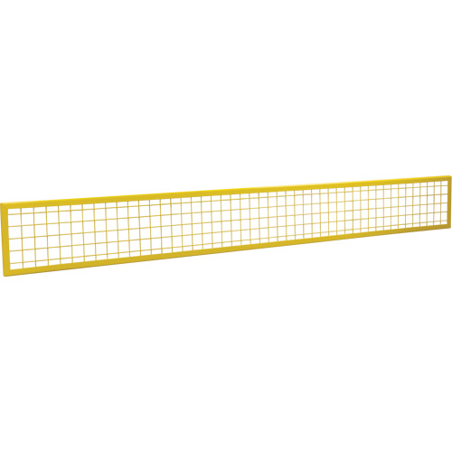 Wire Mesh Partition Components - Panels, 1' H x 8' W SPOC Demo