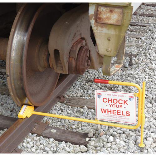 Flag Rail Chock SPOC Demo
