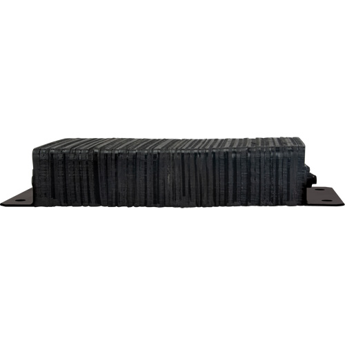Butoirs de quai lamell&eacute;s, Horizontal, Caoutchouc, 24" la x 4" p x 12" h SPOC Demo