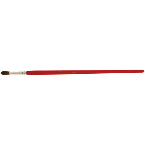 Pinceau de forme ronde pour marquage, Largeur de la brosse de 1/4", Soie de chameau, Manche &agrave; Bois SPOC Demo