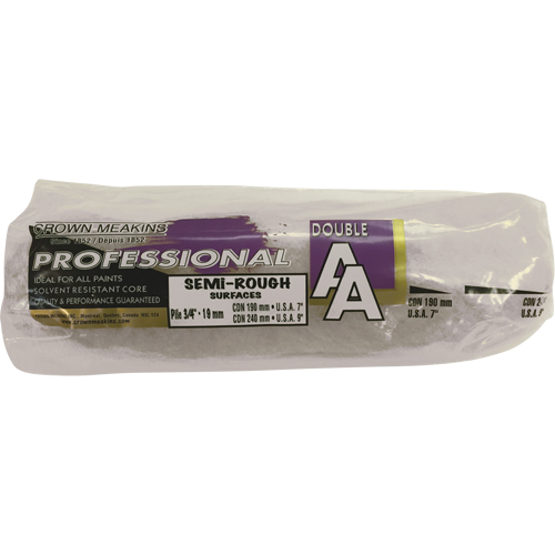 Professional AA Synthetic Paint Roller Cover, 19 mm (3/4") Nap, 240 mm (9-1/2") L SPOC Demo