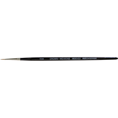 Round Artist Brush, #2/0 Brush Width, Synthetic, Wood Handle SPOC Demo