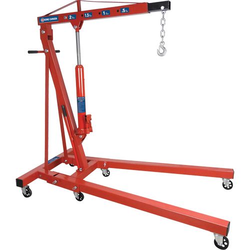 2-Ton Folding Shop Crane, 4000 lbs. (2 tons) Capacity SPOC Demo