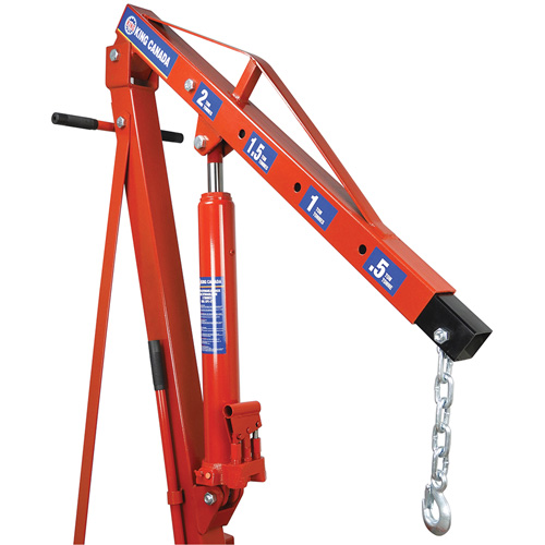 2-Ton Folding Shop Crane, 4000 lbs. (2 tons) Capacity SPOC Demo