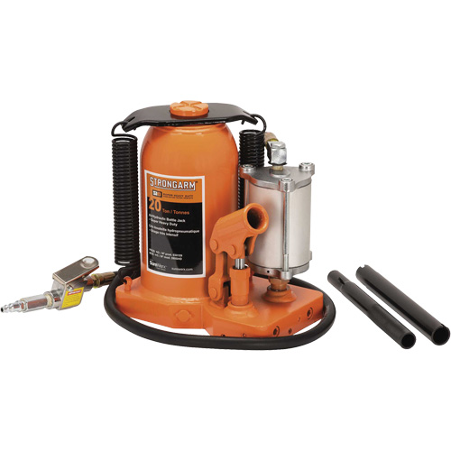 380C Cric-bouteille, 20 tonne(s), Air comprim&eacute;/hydraulique, 20-5/8" Hauteur &eacute;lev&eacute;e SPOC Demo
