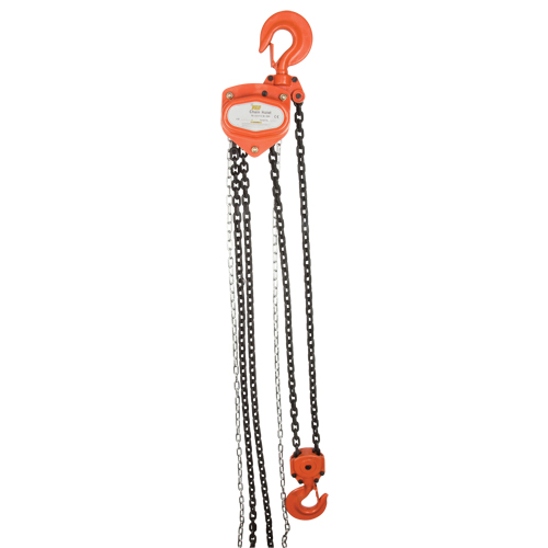 Chain Hoist, 10' Lift, 1000 lbs. (0.5 tons) Capacity, Alloy Steel Chain SPOC Demo