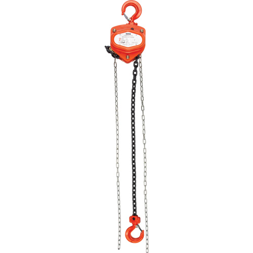 Chain Hoist, 10' Lift, 10000 lbs. (5 tons) Capacity, Alloy Steel Chain SPOC Demo