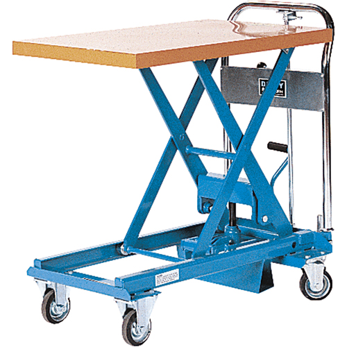 Table &eacute;l&eacute;vatrice &agrave; ciseaux Dandy Lift, 31-1/2" lo x 19-7/10" la, Acier, Capacit&eacute; 550 lb SPOC Demo