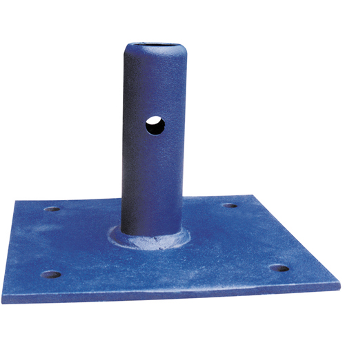 Scaffolding Accessories - Fixed Base Plate, Base Plate, 6" W x 6" H SPOC Demo