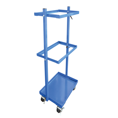 Stock Cart, Steel, 30-11/16" W x 19-1/4" D, 3 Shelves, 300 lbs. Capacity SPOC Demo