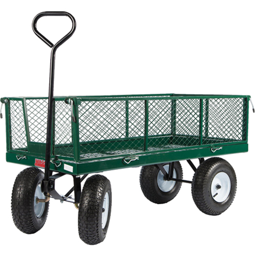 Wagons With Fold-Down Racks, 24" W x 48" L, 800 lbs. Capacity SPOC Demo