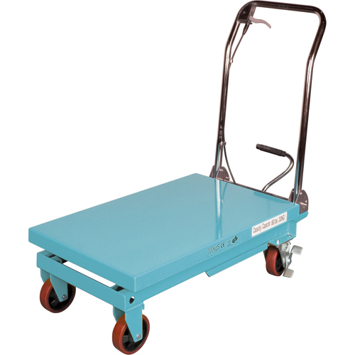 Table &eacute;l&eacute;vatrice robuste &agrave; ciseaux hydraulique, 32" lo x 19-3/4" la, Acier, Capacit&eacute; 660 lb SPOC Demo