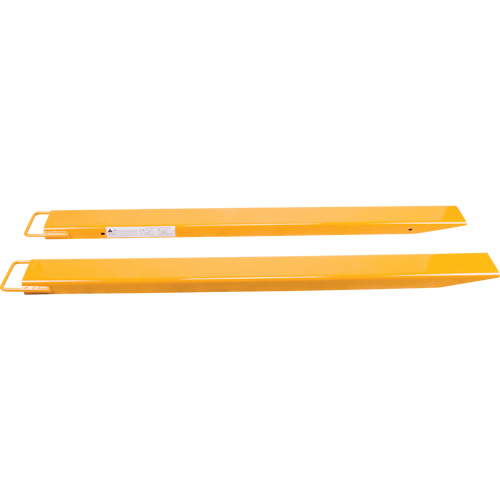 Fork Extensions, 72" L x 7" W, For Fork Width of 6" SPOC Demo