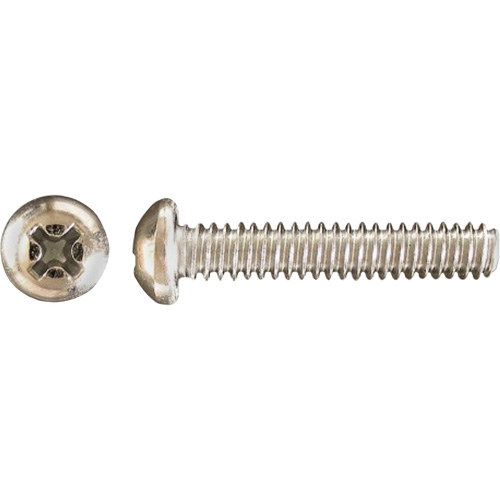 Pan Phillips HD Machine Screws, #6 x 1" L, Zinc Plated SPOC Demo