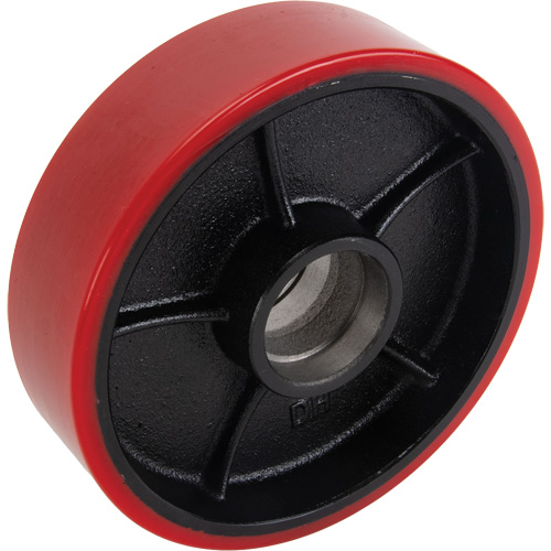 Replacement Polyurethane Steer Wheel For Long fork and Multi-Direction Kleton Pallet Trucks SPOC Demo