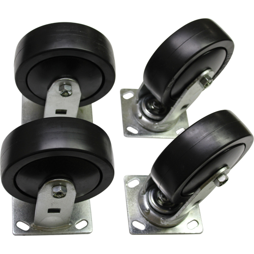 Ensemble de roulettes pour conteneur autobasculeur SPOC Demo