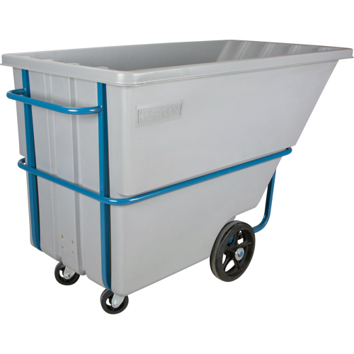Tilt Truck, Polyethylene, 1.1 cu. yd., 2000 lbs. Load Capacity SPOC Demo
