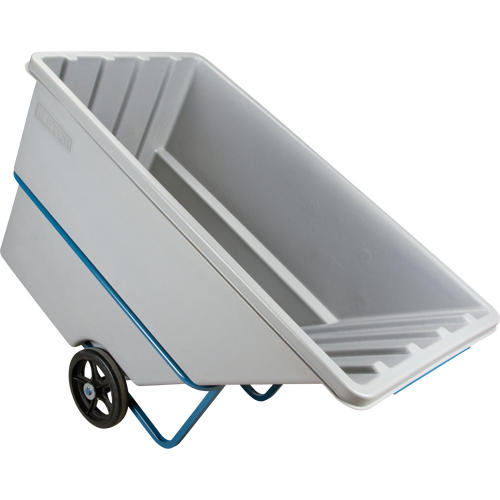 Tilt Truck, Polyethylene, 1.1 cu. yd., 2000 lbs. Load Capacity SPOC Demo