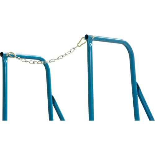 Trailer Access Rolling Ladder with Rails, 4 Steps, 22" Step Width, 37" Platform Height, Steel SPOC Demo