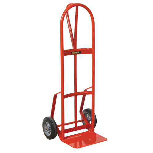 Hand Truck with Reinforced Noseplate - 126DRN-HB , P-Handle Handle, Steel, 51" Height, 800 lbs. Capacity SPOC Demo