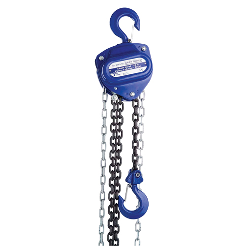 Chain Hoist, 10' Lift, 1000 lbs. (0.5 tons) Capacity SPOC Demo