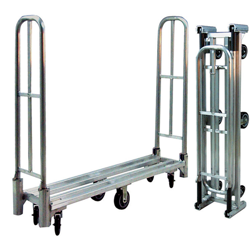 Chariot utilitaire pliant en aluminium U-Boat, 16" la x 60" lo, 1500 lb cap, Roues Polyur&eacute;thane SPOC Demo
