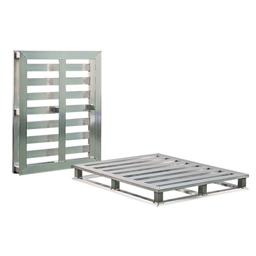 Aluminum 4-Way Tube Frame Pallet SPOC Demo