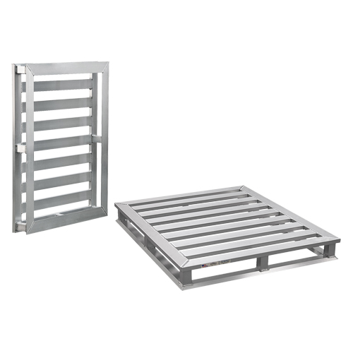 Palette &agrave; cadre tubulaire en aluminium 4 c&ocirc;t&eacute;s SPOC Demo