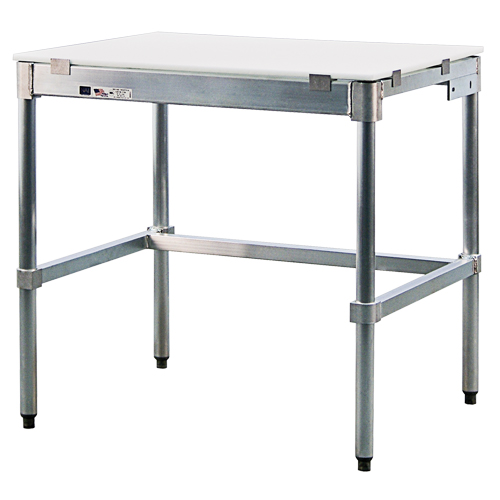 Poly-Top Workbench, 72" W x 30" D x 35-1/2" H, 1600 lbs. Capacity SPOC Demo