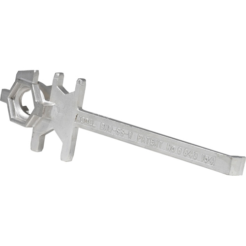 Drum Wrench, 3/4"/2" Opening, 9-1/2" Handle, Stainless Steel SPOC Demo