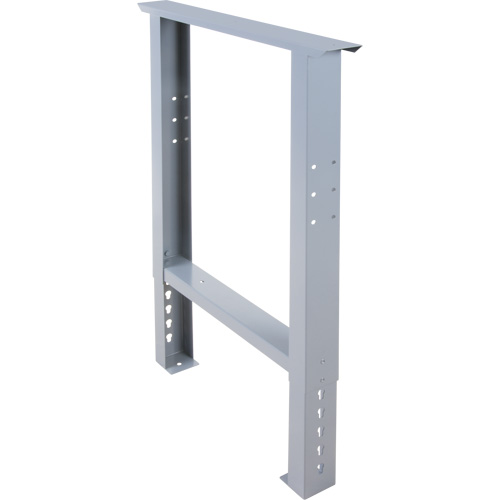 Pattes d'&eacute;tabli pour service industriel, Acier, 24" p x 34" h, Simple SPOC Demo