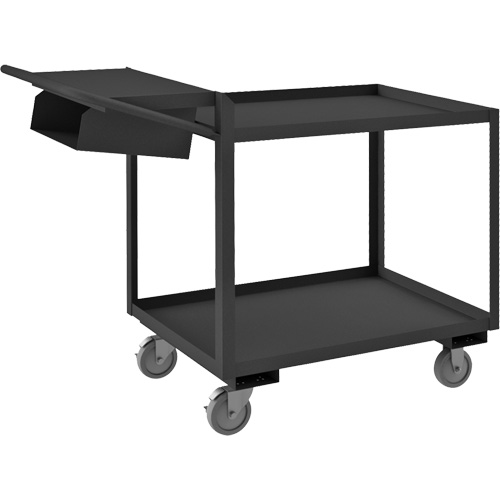 Order Picking Cart, 40-1/4" H x 24-1/4" W x 52-3/8" D, 2 Shelves, 1200 lbs. Capacity SPOC Demo