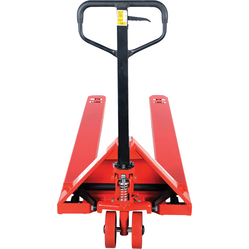 Full Featured Deluxe Pallet Jack, 96" L x 27" W, 4000 lbs. Capacity SPOC Demo