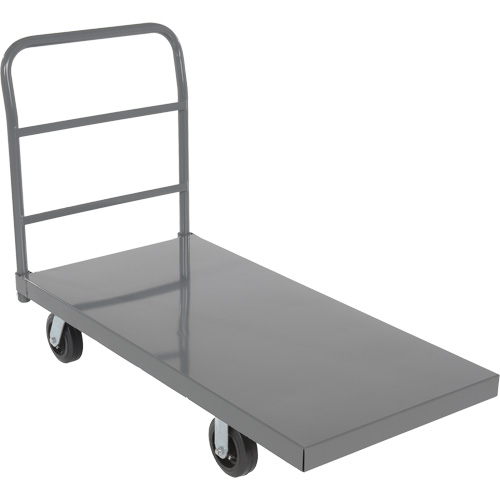 Platform Truck, 48" L x 24" W, 2000 lbs. Capacity, Rubber Casters SPOC Demo