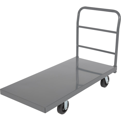 Platform Truck, 48" L x 24" W, 2000 lbs. Capacity, Rubber Casters SPOC Demo