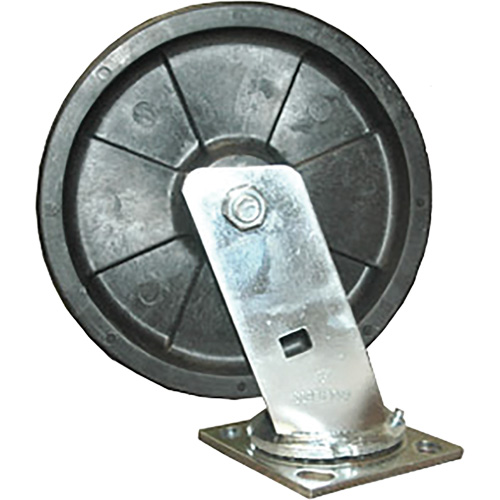 Roulette pivotante pour chariot &agrave; plateforme SPOC Demo