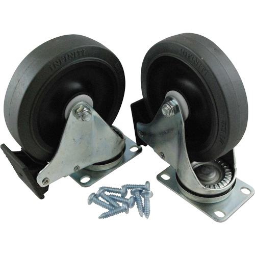 Mega Brute&reg; Mobile Waste Collector Caster Kit SPOC Demo