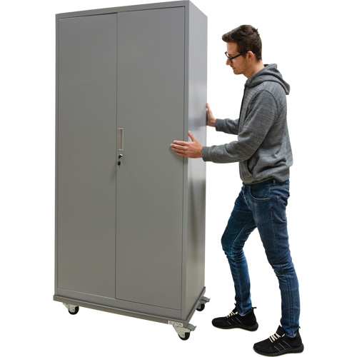 Chariot pour armoire, 18" la x 36" p x 1-3/8" h, Capacit&eacute; de 1000 lb SPOC Demo