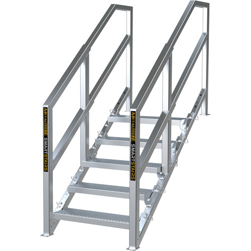 3-5 Step Telescopic Aluminum Smart Stairs SPOC Demo