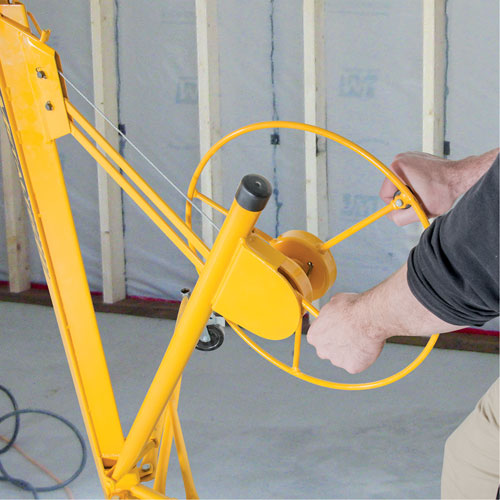 Drywall Panel Hoist SPOC Demo