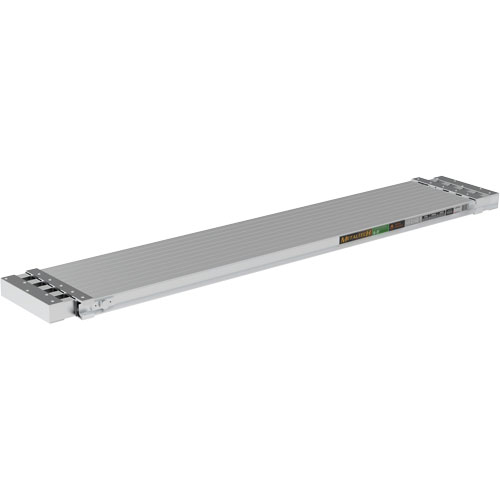 Planche de travail t&eacute;lescopique, 108" la x 12" pr, Capacit&eacute; de 250 lb, D&eacute;mont&eacute; SPOC Demo