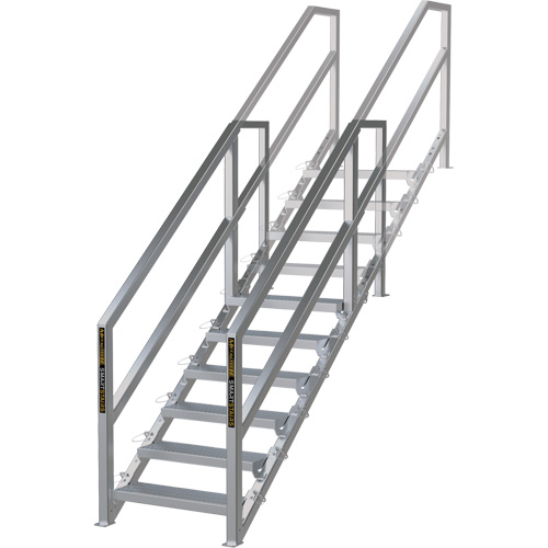 SmartStairs 6-10 Steps Modular Construction Stair System, 75" H SPOC Demo