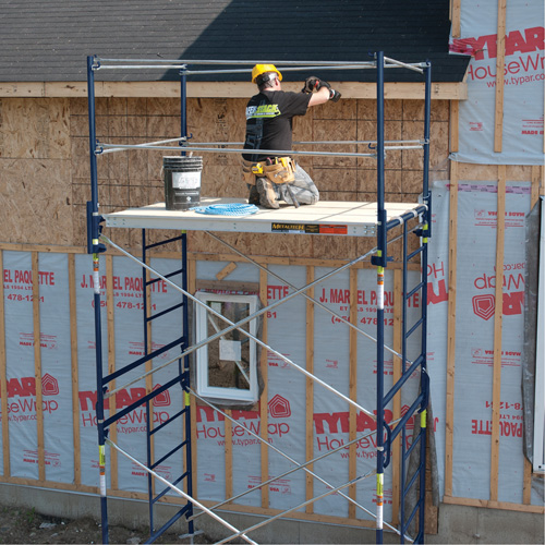 Complete Scaffold Tower with Casters, 69-1/2" D x 178" H SPOC Demo