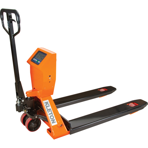 Transpalette &agrave; balance num&eacute;rique, 44,5" lo x 27,75" la, Capacit&eacute; de 4400 lb SPOC Demo