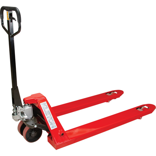 Transpalette manuel, Acier, 48" lo x 27" la, Capacit&eacute; 5500 lb SPOC Demo