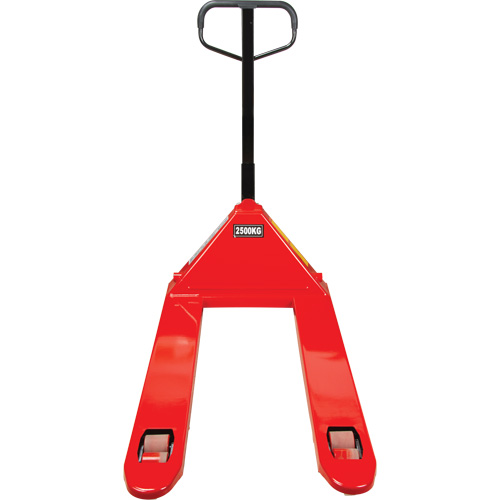 Transpalette manuel, Acier, 48" lo x 27" la, Capacit&eacute; 5500 lb SPOC Demo